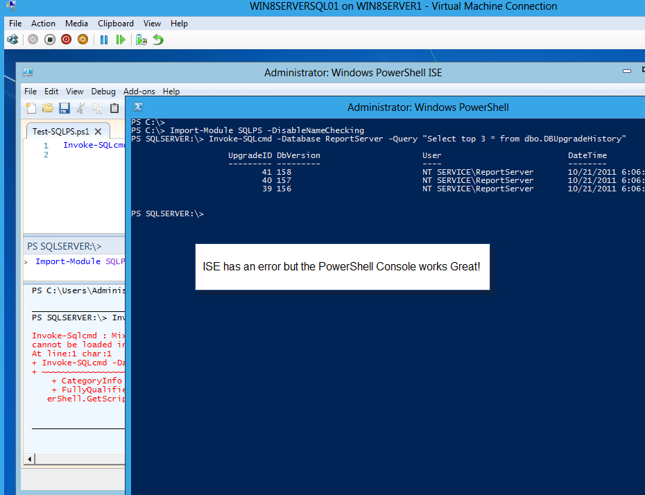 ISE Error_ConsoleOK