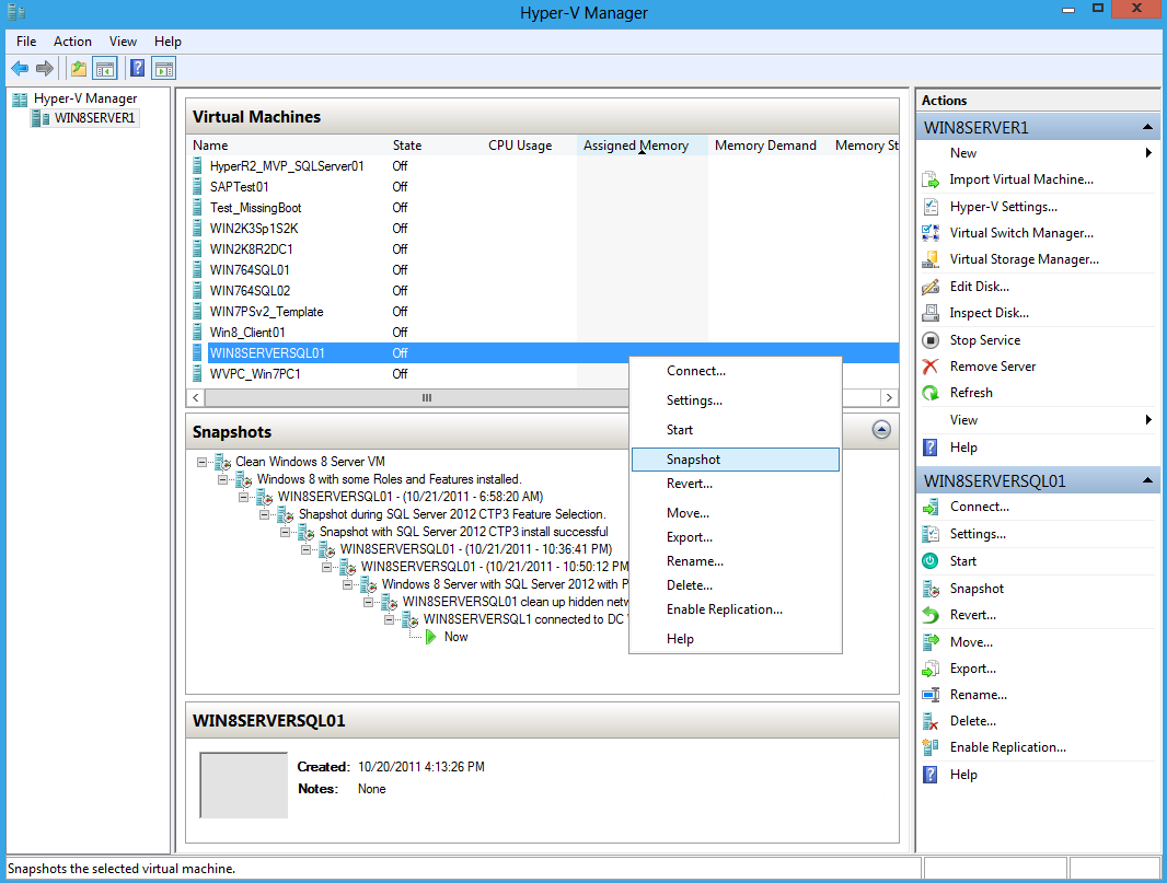 VMSnapshot