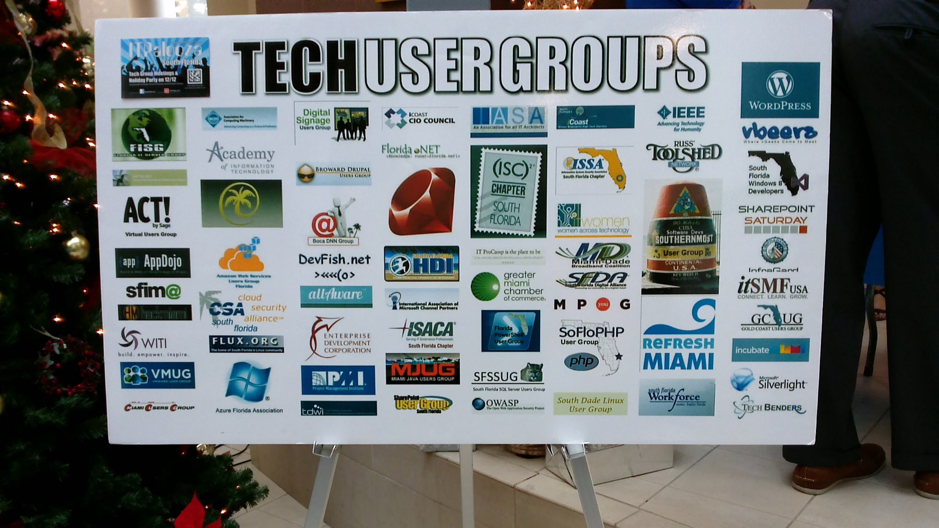 List of community IT User Groups
